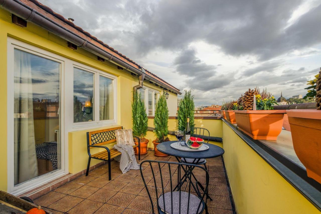 Prague 1 Sunny Apt With Terrace By Michal&Friends Praga Exterior foto
